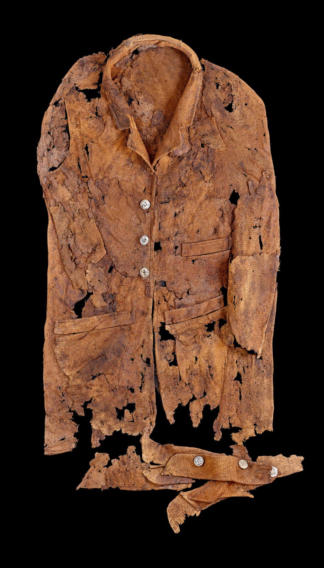 Well preserved and extremely rare wool jacket dating from between 1889–99,